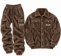 BWR. BOMBER JACKET 2 PC. BROWN