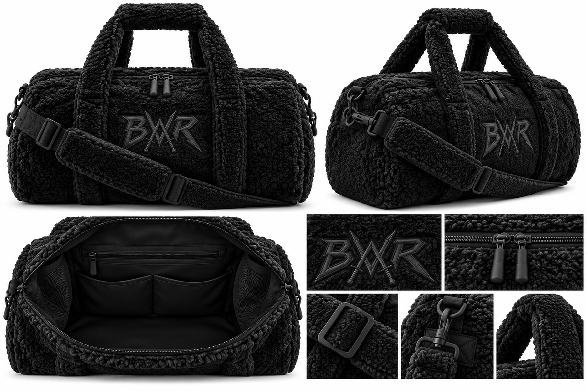 BWR. DUFFLE. BLACK