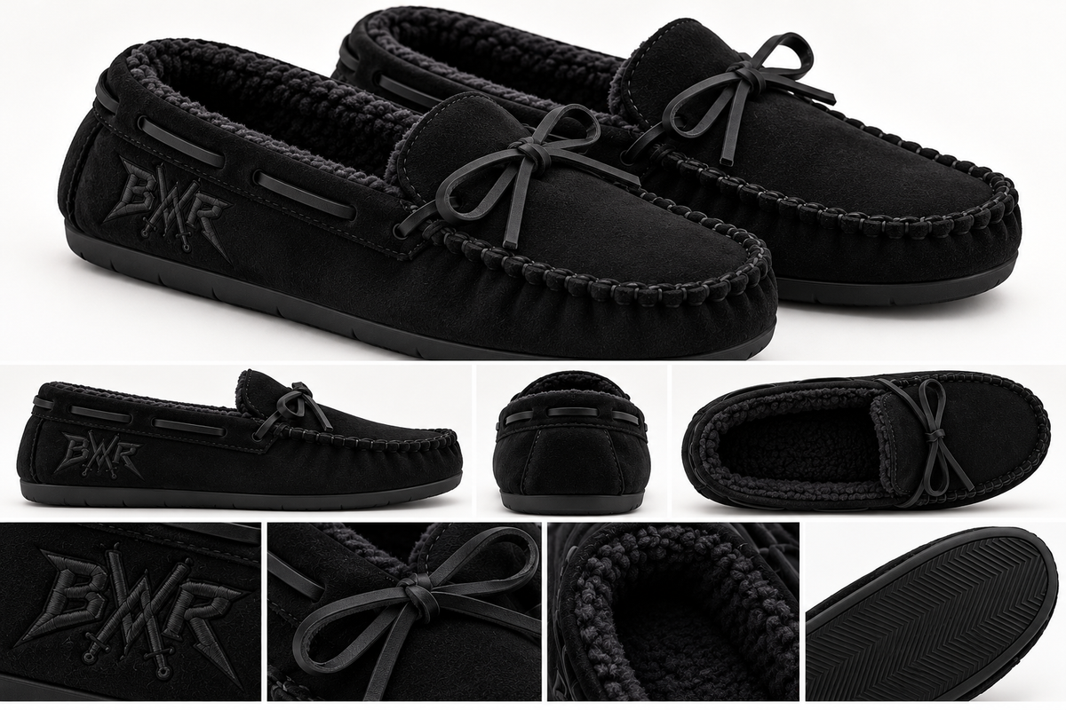 BWR. MOCCASIN. BLACK